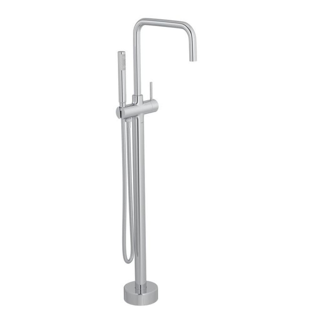 Misturador Monocomando De Piso Para Banheira Quadrado Deca You Cromado Deca - 1