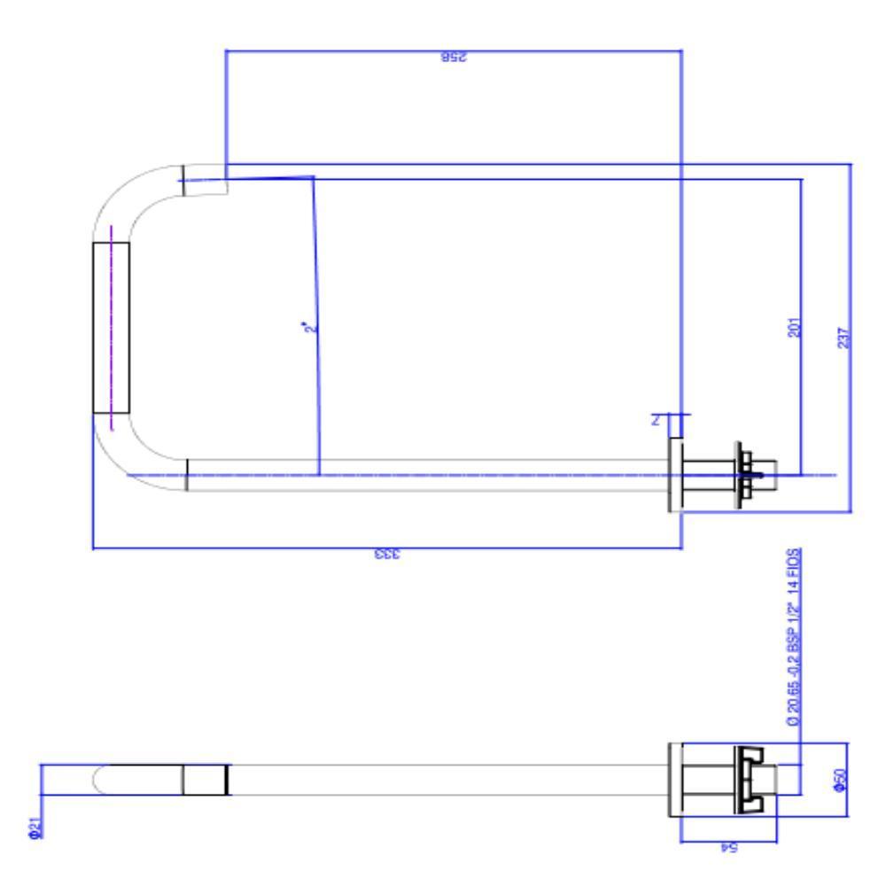 Bica Para Lavatório De Mesa G  Quadrada Deca You Cromado Deca - 3