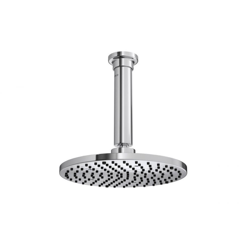 Chuveiro De Teto Redondo Acquamax 1998 Com Tubo Cromada Deca - 2