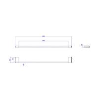 Porta Toalhas You Cromado Deca 60cm - 2