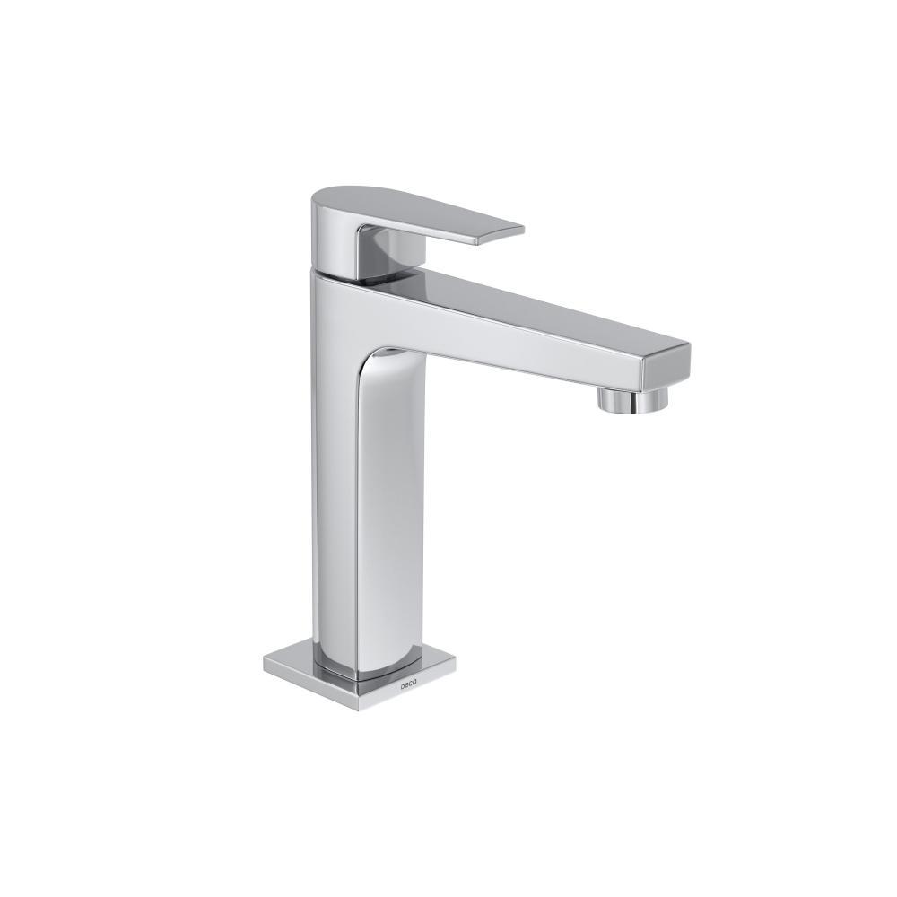 Torneira De Mesa Para Lavatório Bica Média Level Cromado Deca - 1