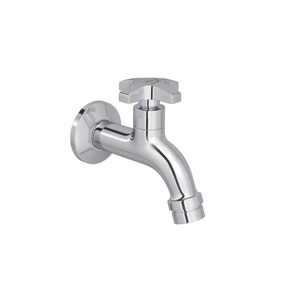 Torneira Para Tanque E Jardim De Parede Max Cromado Deca - 1