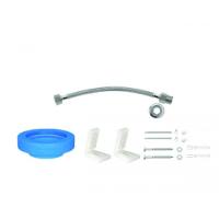 Kit De Instalação Para Bacia Com Caixa E Fixação Lateral Cromado Deca - 1