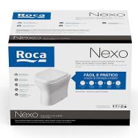 Kit Vaso Sanitário Convencional Com Assento Polipropileno E Itens de Instalação Nexo Branco Roca