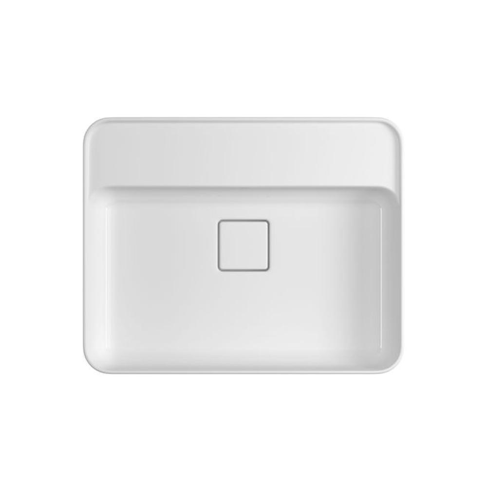 Cuba Semiencaixe Retangular Com Mesa 50cm Branco Deca - 2