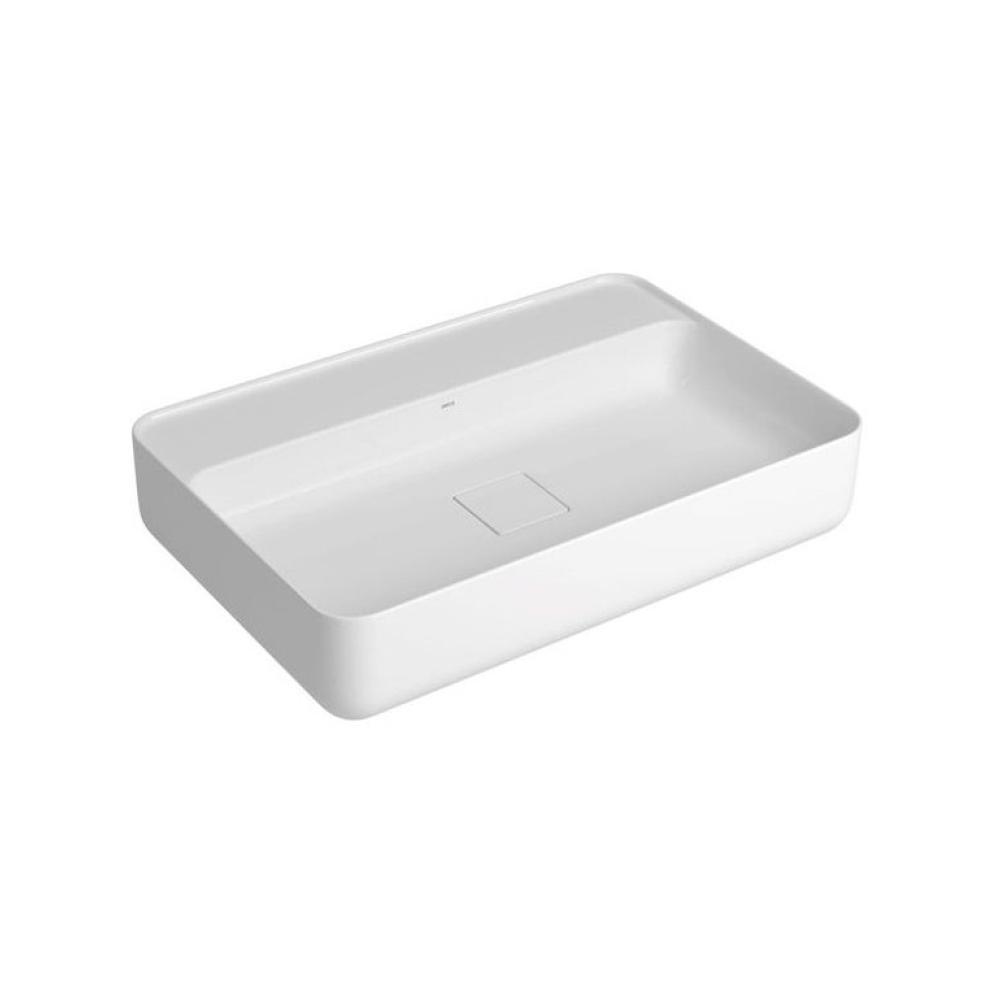 Cuba De Apoio Retangular Com Mesa Slim Branco Deca 60cm - 1