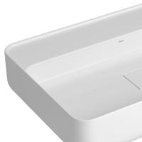 Cuba De Apoio Retangular Com Mesa Slim Branco Deca 60cm - 2