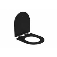 Assento Sanitário Monocromático Ébano Fosco - 3