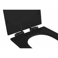 Assento Sanitário Monocromático Ébano Fosco - 4