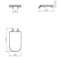 Assento Sanitário Poliéster Para Axis E Quadra Branco Deca - 4