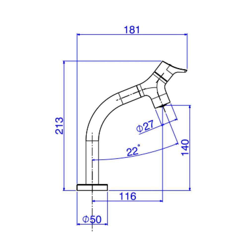 Torneira De Mesa Para Lavatório De Bica Baixa Cromado Deca - 5