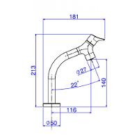Torneira De Mesa Para Lavatório De Bica Baixa Cromado Deca - 5