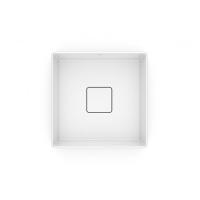 Cuba de Apoio Quadrada Sem Mesa Terra T3 Branco Roca 30x30cm - 3