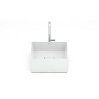 Cuba de Apoio Quadrada Sem Mesa Terra T3 Branco Roca 30x30cm - 4