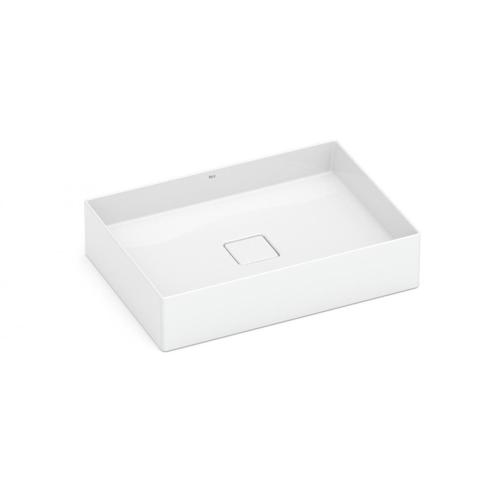 Cuba de Apoio Retangular Sem Mesa Terra T6 Branco Roca 51x36cm - 1