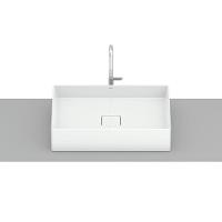 Cuba de Apoio Retangular Sem Mesa Terra T6 Branco Roca 51x36cm - 2