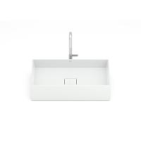 Cuba de Apoio Retangular Sem Mesa Terra T6 Branco Roca 51x36cm - 4