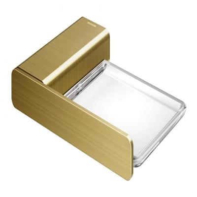 Saboneteira De Parede Flat Ouro Escovado Docol