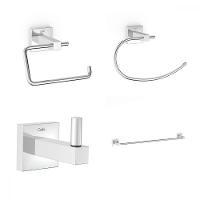 Kit Acessorios Com 4 Peças New Elite Cromado Celite - 1