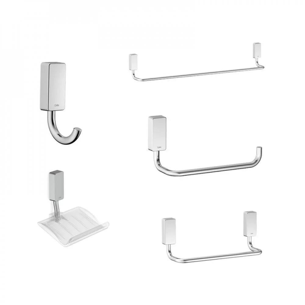 Kit Acessórios Com 5 Peças N. Celite One Cromado Celite - 1