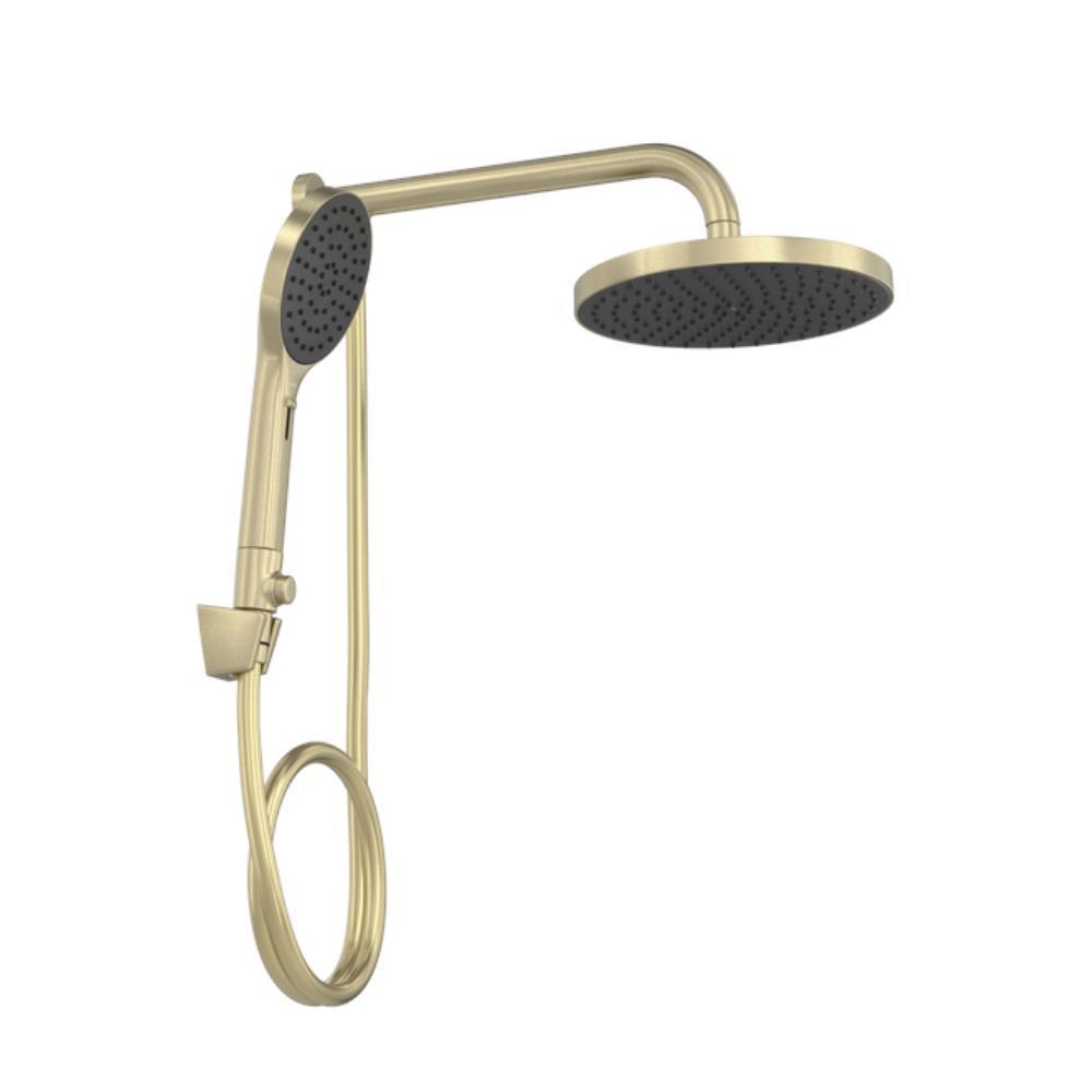 Chuveiro Redondo De Parede Com Desviador Multijatos Flex Max Summer Gold Deca - 2