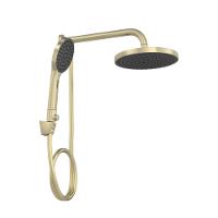 Chuveiro Redondo De Parede Com Desviador Multijatos Flex Max Summer Gold Deca - 2