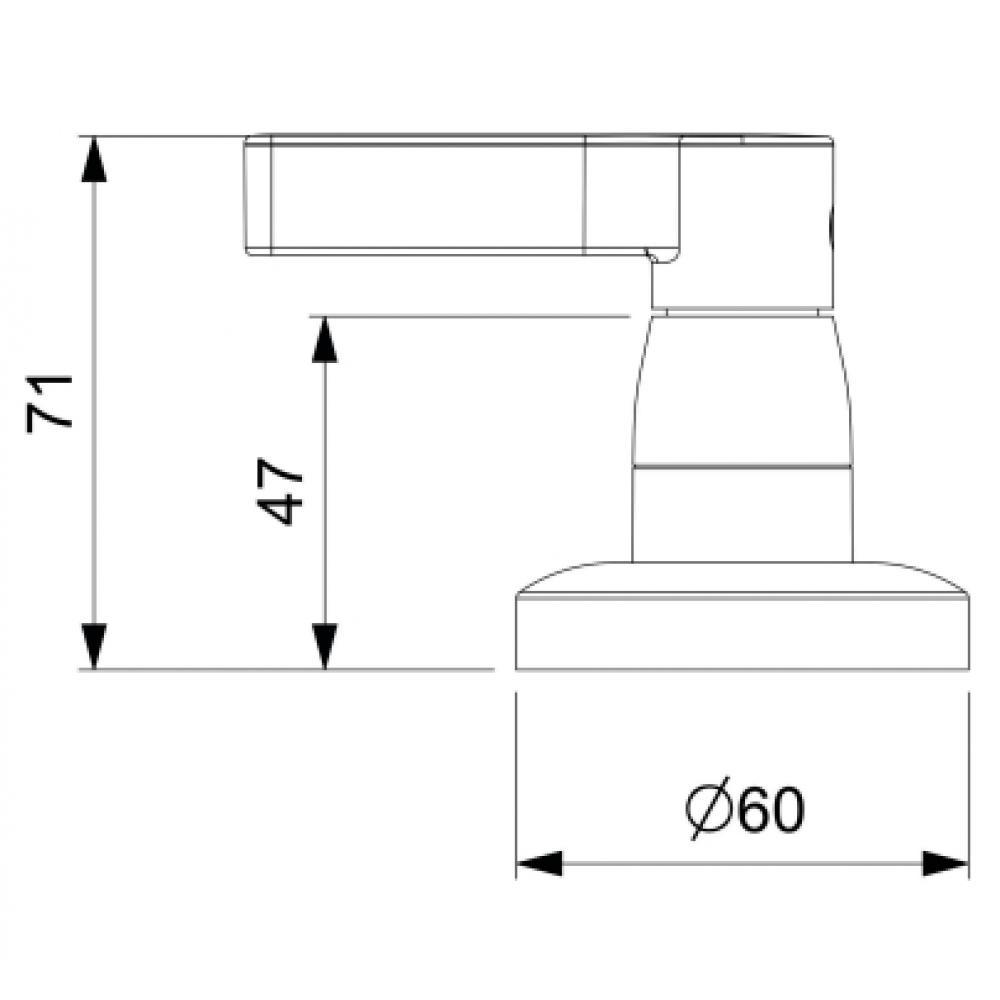Acabamento De Registro Base Deca Lix 1/2, 3/4, 1 Cromado Celite  - 4