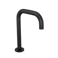 Bica Baixa Para Lavatório De Mesa Curvada DecaYou Black Matte Deca - 1