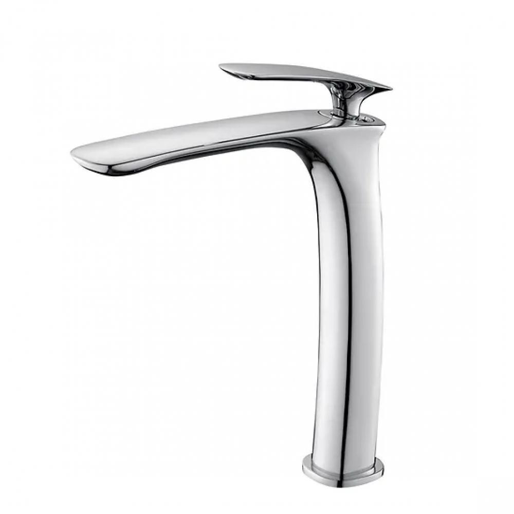 Misturador Monocomando Para Banheiro e Lavabo Evoq Bica Alta Cromado Lexxa - 1