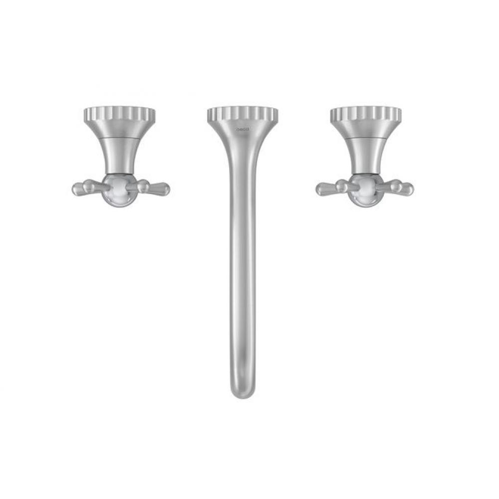 Misturador De Parede Para Lavatório Pérola Cromado Deca - 2