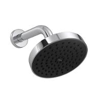 Chuveiro De Parede Redondo Cromado Deca 12,6cm - 1