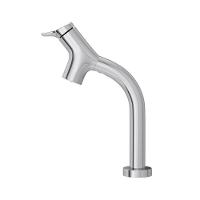 Misturador Monocomando Para Lavatório De Mesa Bica Baixa Gama Cromado Deca - 4