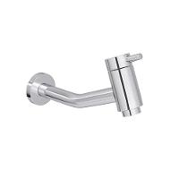 Torneira Longa Para Lavatório De Parede Link Bica Baixa 1178 Cromada Deca - 2