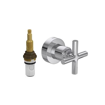 Acabamento Para Registro De Pressão Duna Clássica 1/2" E 3/4" Cromado Deca