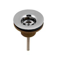 Válvula Para Lavatório 7/8 Universal Com Tampa De Plástico Cromado Celite - 1