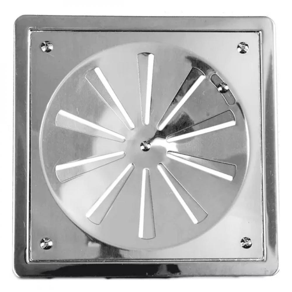 Grelha Quadrada Rotativa Com Caixilho Fabrimar 10x10cm - 1