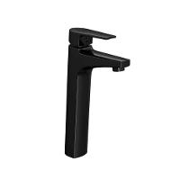 Misturador Monocomando De Mesa Para Lavatório Bica Alta Level Black Mate Deca - 1