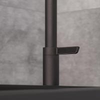 Torneira De Mesa Para Lavatório  Bica Alta Logic Preto Mate Roca - 6