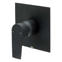 Acabamento Para Base Monocomando Deca 3/4" Bold 520 Bk370 Preto Fosco Fani Metais - 1