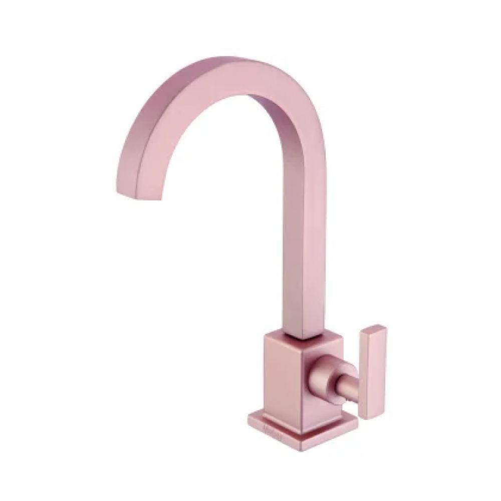 Torneira Para Lavatório De Mesa 1190 35 1/4v Cobre Matte Meber - 1