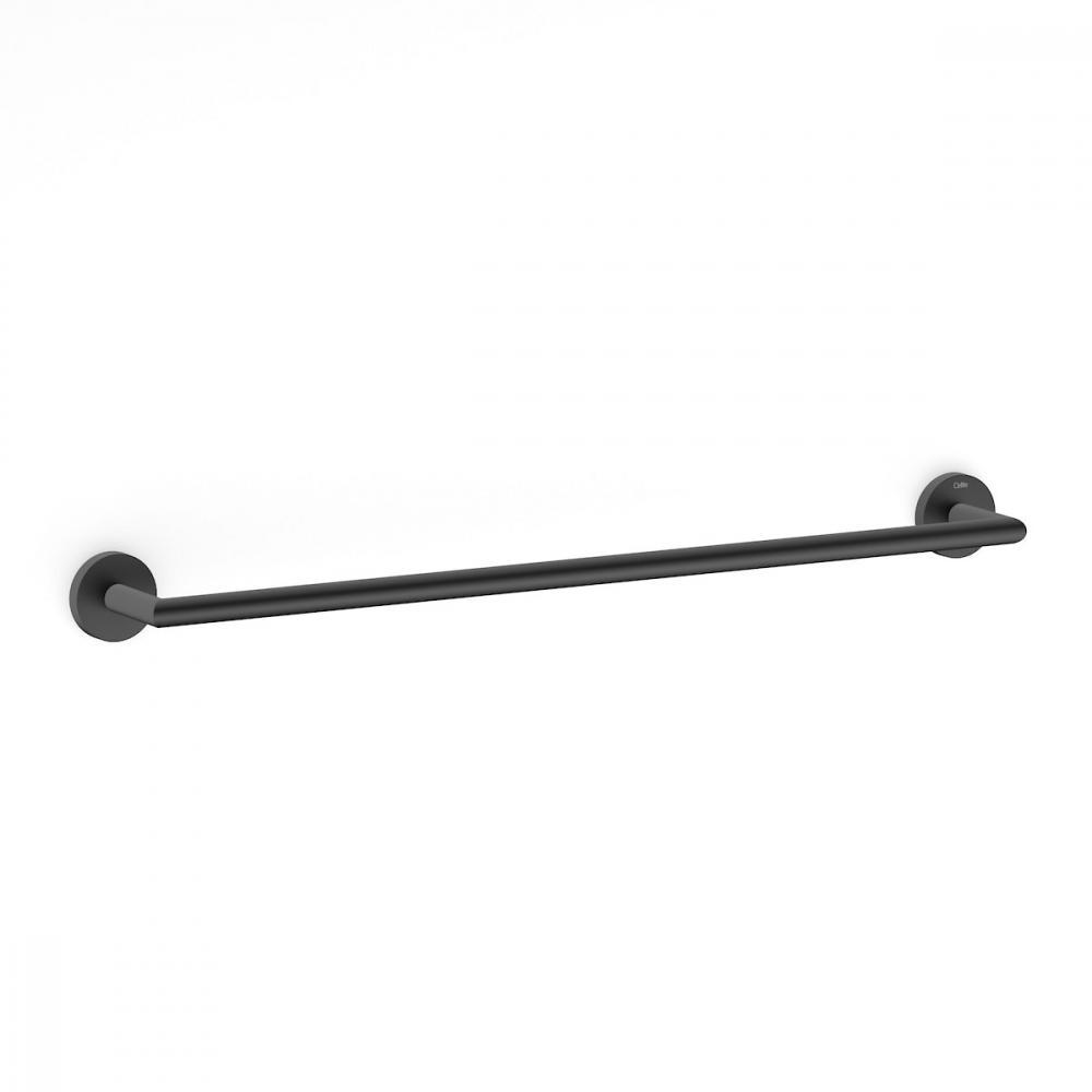 Toalheiro Barra N. City Preto Matte Celite 60cm - 1