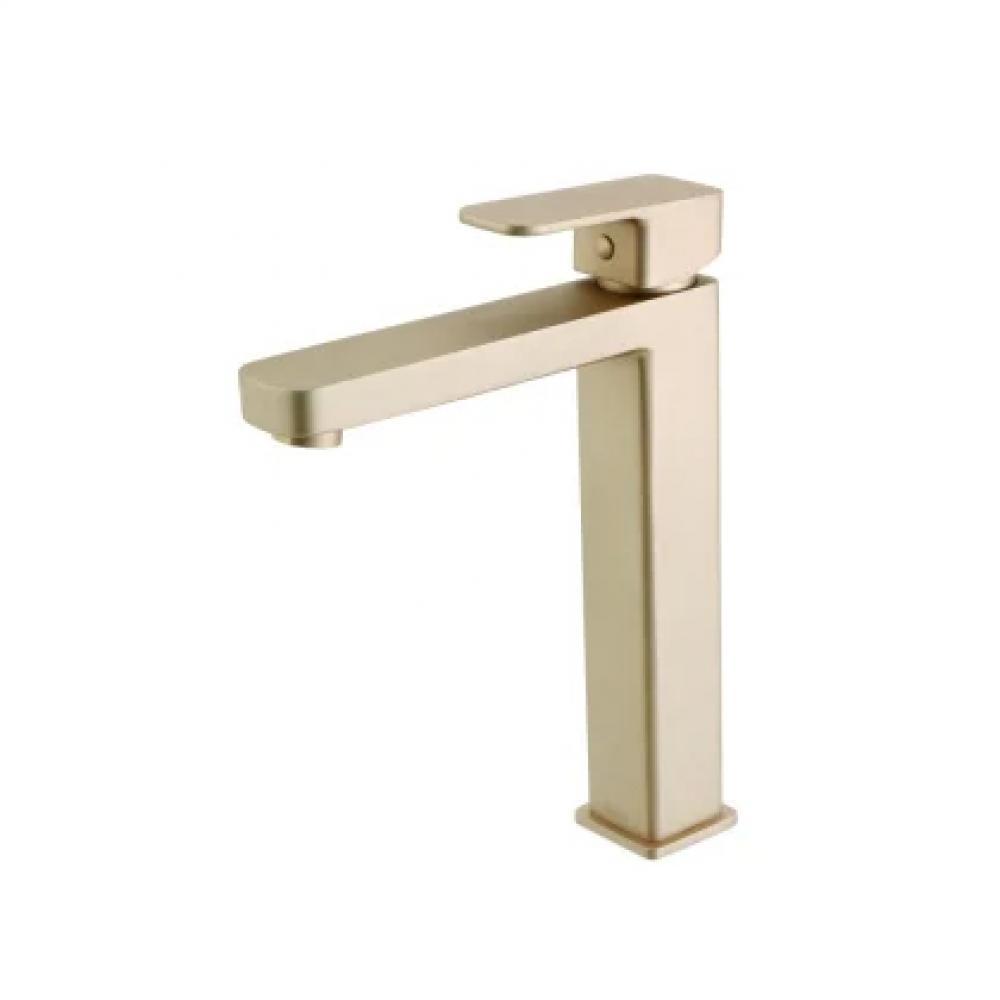 Monocomando Para Lavatório De Mesa 2879 52 Dourado Matte Meber - 1