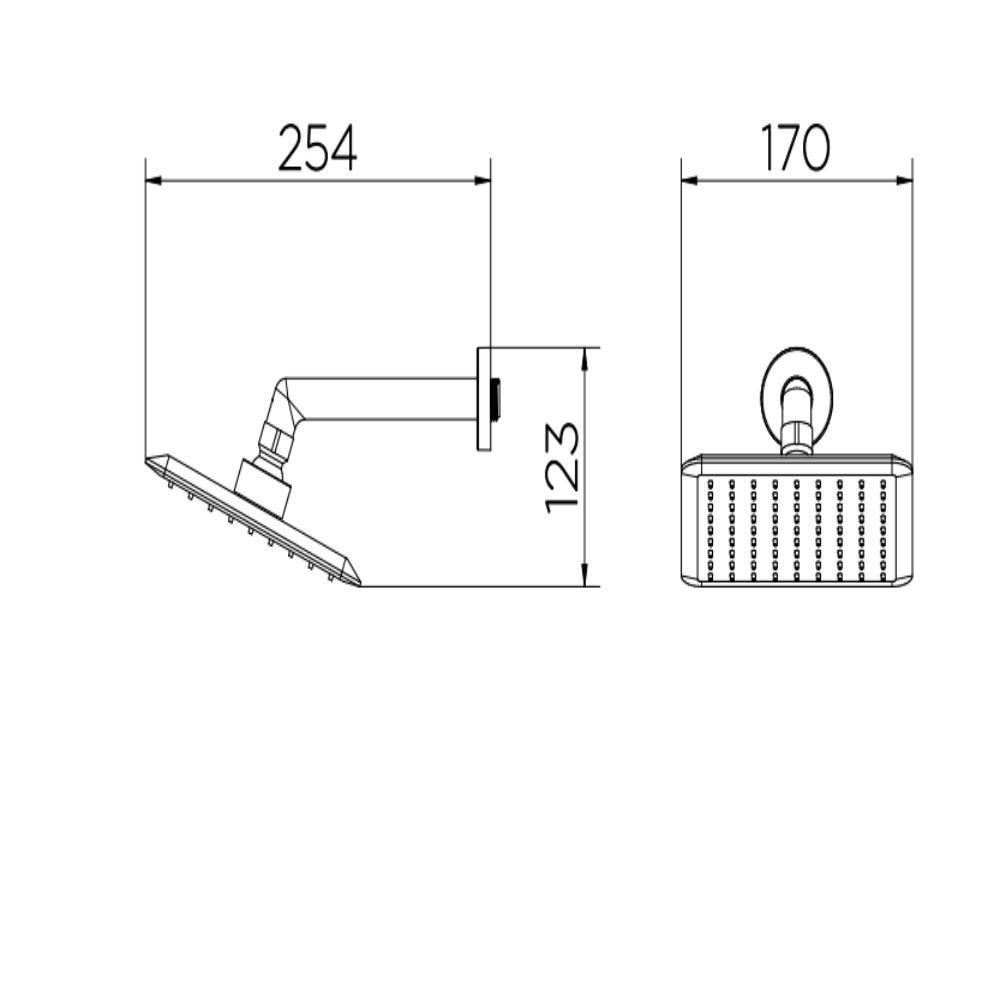 Chuveiro De Parede Docolslim Cromado Docol - 4
