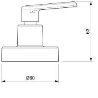 Acabamento De Registro Base Celite 1/2,3/4,1 Smart-N Cromado Celite - 2