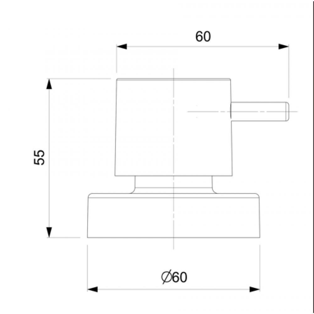 Acabamento Para Registro Basic 1/2 3/4 1 Cromado Celite - 2