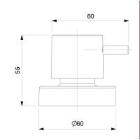 Acabamento Para Registro Basic 1/2 3/4 1 Cromado Celite - 2