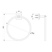 Toalheiro De Rosto Up Cromado Celite - 2