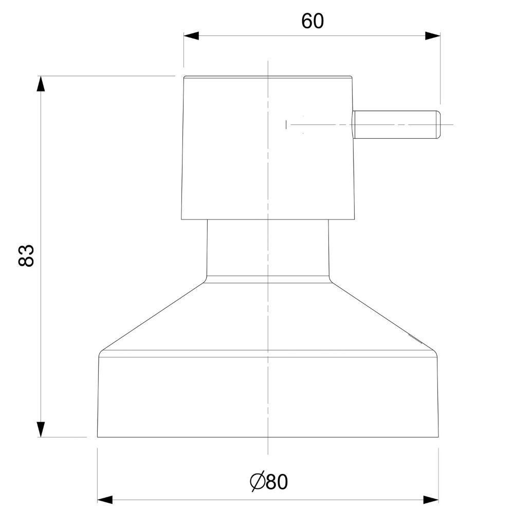 Acabamento Para Registro Basic 1.1/4 1.1/2 Cromado Celite - 2