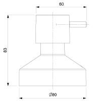 Acabamento Para Registro Basic 1.1/4 1.1/2 Cromado Celite - 2
