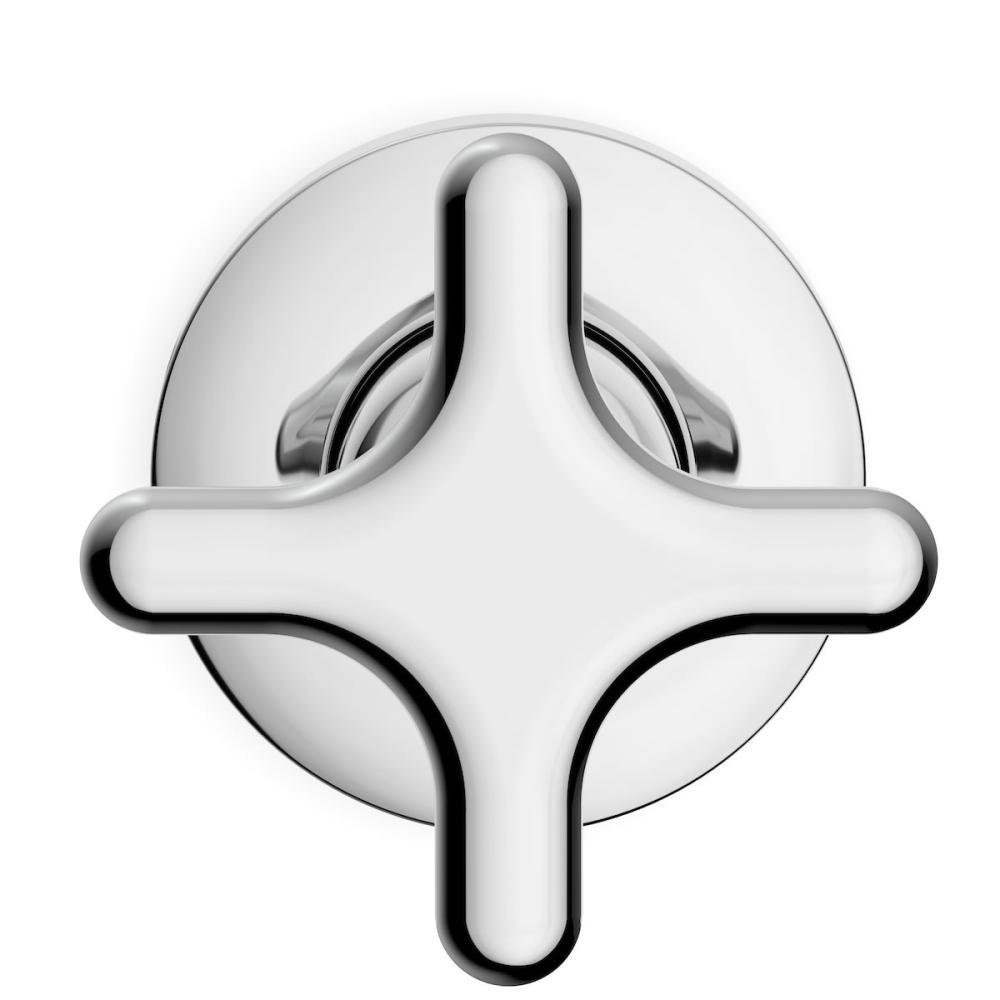 Acabamento De Registro Base Deca Cross 1/2, 3/4, 1 Cromado Celite - 2